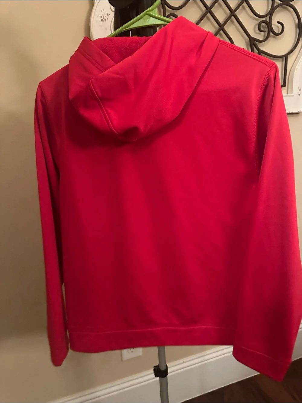 Nike Red Kids Hoodie with UH Athletic Crest
